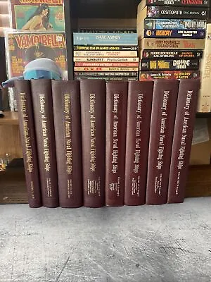 Dictionary Of American Naval Fighting Ships 8 Volume Hardcove Set Navy Military • $125