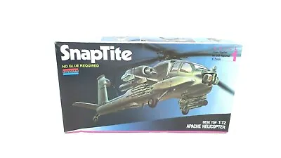 Monogram SnapTite -1:72 Scale Apache Helicopter Model Kit 1129 • $14.99