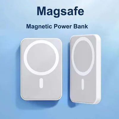 25000mAh Magnetic Power Bank Wireless Battery Pack For IPhone 15/14/13/12 Series • $10.39