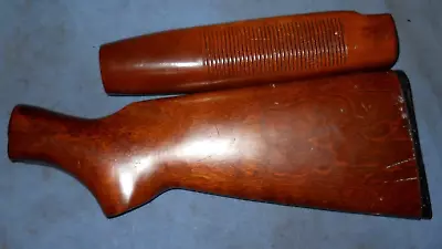 Mossberg 500 Maverick 88 12GA Wood Stock & Forend Set Used W/ Stock Bolt #2553 • $94.99