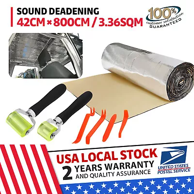 Sound Deadener 315  X 16  Hood Floor Car Vehicle Heat Insulation Shield Mat • $44.67