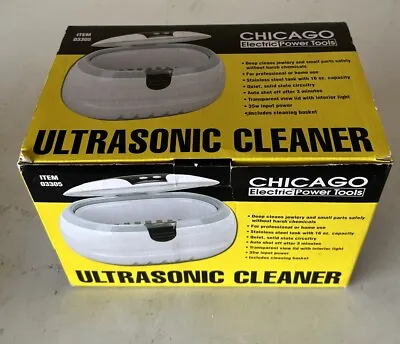 Chicago Electric Ultrasonic Cleaner • $22.99