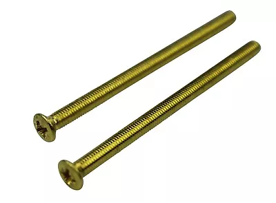 Upvc Door Handle M5 Bolt Replacement Upvc Handle Screws Gold Head • £3.20