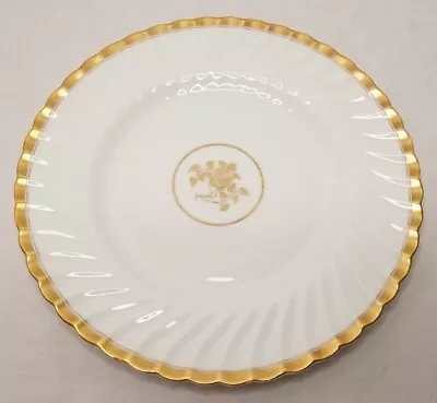 Minton England Gold Rose Dinner Plate Bone China English 10.75'' Replacement  • $24.44