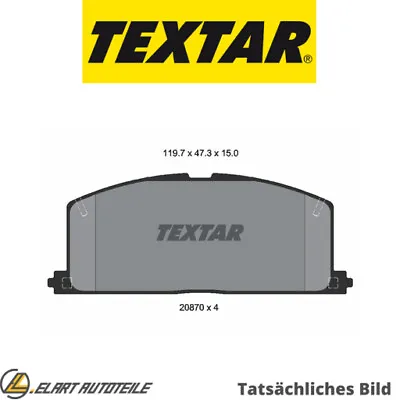 The Brake Lining Set The Disc Brake For Toyota Mr 2 I Aw1 4a Gze 4a Gelc 3s • $58.71