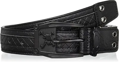 Oakley Golf Belt Skull Belt FOS900972-02E Black PU Leather Adjustable Men F/S • $78