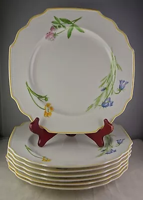 Seven Villeroy & Boch My Garden Dinne Plates - Floral Country Collection • $350