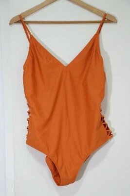 $150 • Buy BRAND NEW Tigerlily Lleo Citris Orange One Piece Swimsuit - Size 16 - RRP $190