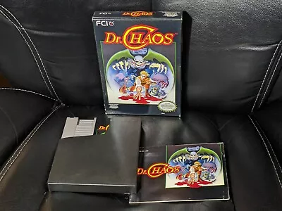 Dr. Chaos NES Nintendo Entertainment System Complete CIB Mint • $64.99