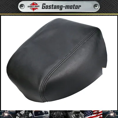 $10 • Buy For 2011-18 Ford Explorer Leather Center Console Lid Armrest Cover Skin Black