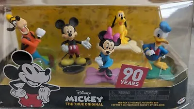 Jakks Pacific Disney Mickey And Friends 90 Years Figurine Set 5 Figures New • $19.99