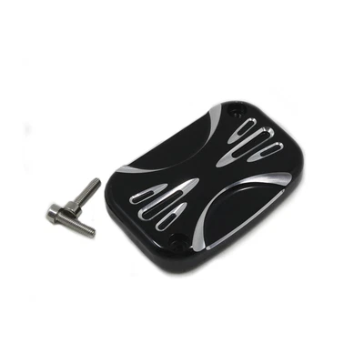 $12.32 • Buy Edge Cut Right Brake Master Cylinder Cover Fit For Harley Touring Trike V-Rod