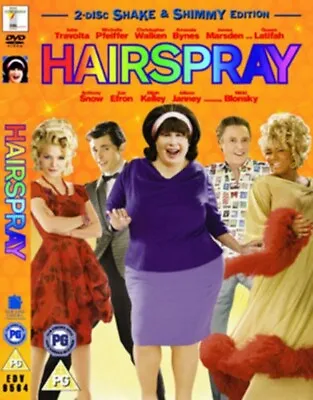 DISC+ARTWORK...Hairspray DVD (2007) • £1.25