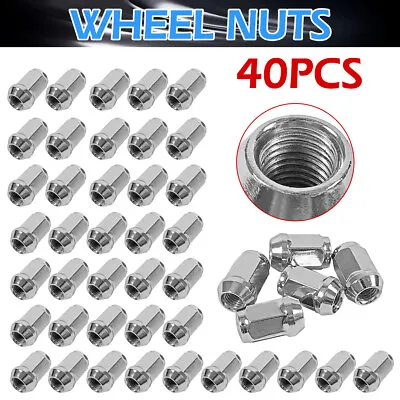 20/40X Chrome Wheel Nuts For Holden Commodore VL VN VR VS VT VX VY VZ Mag Steel • $42.45