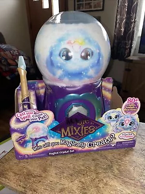 Magic Mixies Magical Misting Crystal Ball With Interactive 8 Inch Pink Plush • $30