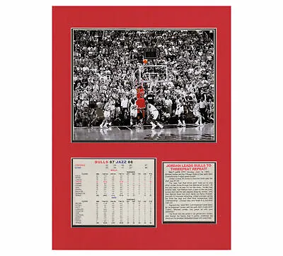 Michael Jordan Chicago Bulls NBA Threepeat Repeat Tribute • $17.95