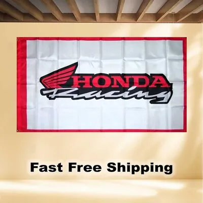 Honda Motorcycle 3'x5' Flag Banner Honda Racing • $13.88