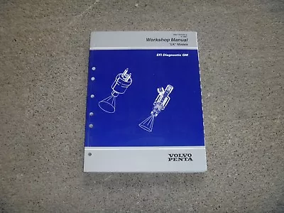 Volvo Penta 3.0GS 4.3GL 4.3GS 4.3GI GM EFI Diagnostic Shop Service Repair Manual • $125.30