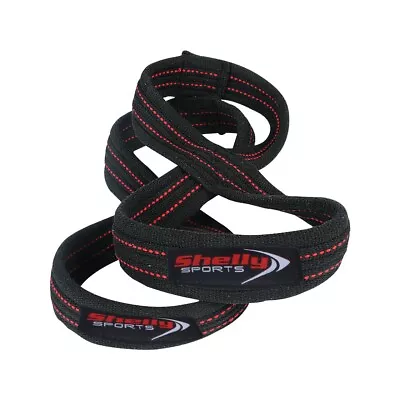 Figure 8 Straps For Heavy Duty Deadlift Weightlifting Powerlifters Cotton Straps • £9.99