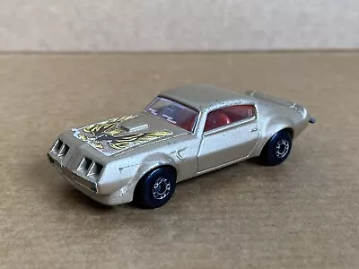 Matchbox Superfast Pontiac Firebird No 18 1972 Die Cast Gold Rare. • £8