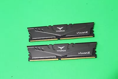 TEAM TeamGroup T-Force Vulcan Z 16GB (8GB X 2) DDR4-3200 PC4-25600 Ram • $28.97