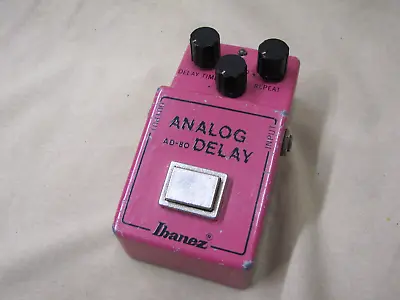 80s Ibanez  AD80 Analog Delay Pedal • $274.95