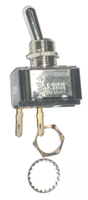Single Pole Toggle Switch Momentary On/Off Switch 20 Amp W 2 Spade Terminals • $8.95