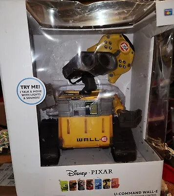 Disney Pixar U-Command WALL-E With Infrared Remote Control Sealed New- Rare • $200