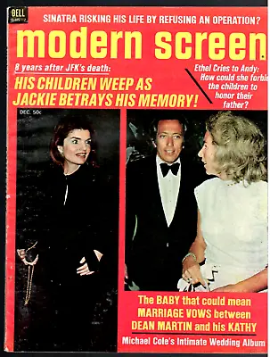 MODERN SCREEN Magazine Dec. 1971 David Cassidy Princess Grace Pier Angeli +++ • $7.99