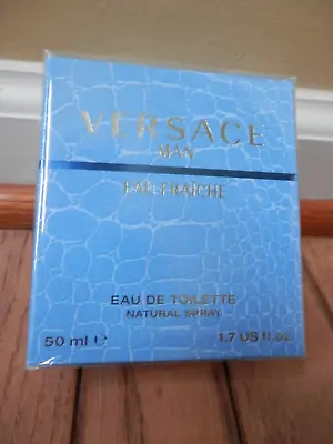 NEW VERSACE EAU FRAICHE For MEN EAU DE TOILETTE 50 Ml • $39.99