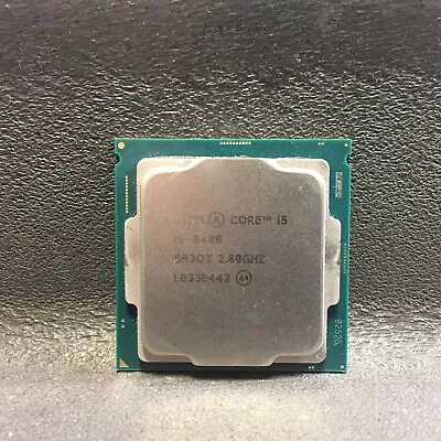 Intel Core I5-8400 SR3QT 2.80GHz Six Core LGA1151 9MB Processor CPU Tested • $49.95