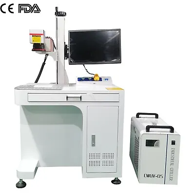 10W UV Laser Engraving Machine Practical Solution For Marking Plastics And Glass • $4500