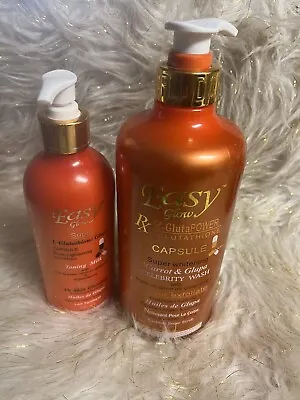 2pc. Ease Glow Toning & GLOWING Body Lotion Amd Serum With Carrot Oil. • $50