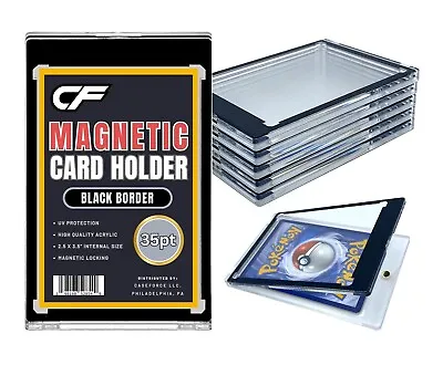 CF Magnetic Card Holder One Touch Case BLACK BORDER - 35PT-360PT Sizes • $79.99