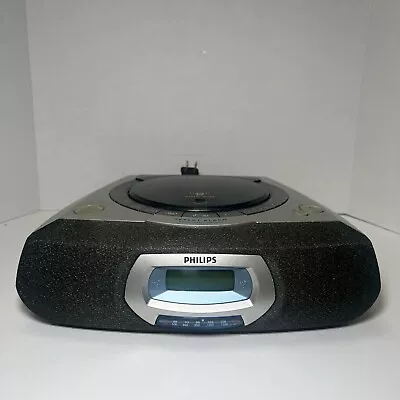 Philips Magnavox AJ3935 Compact Disc Alarm Clock Radio Gentle Wake Alarm Tested • $24.99