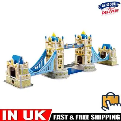 Paper London Bridge Model Puzzle 3D DIY Jigsaw Children Educational Toys • £5.69