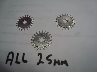 20 Steampunk  Metal Charms Silver  Colour Cogs And Gears ( 0249 • £2.50