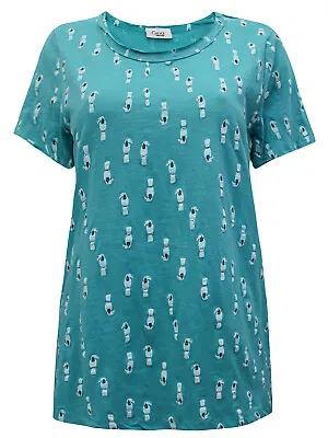 £9.99 • Buy T-shirt Top Plus Size 14/16 18/20 22/24 26/28 Gina Benotti Toucan Print Cotton