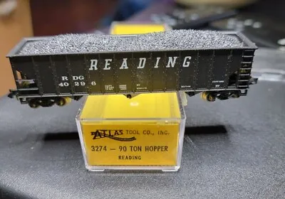 Atlas N Scale #3274 90 Ton Hopper Reading  • $15