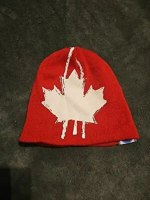 Canada Olympics Pillsbury Doughboy Reversible Beanie Kids • £15