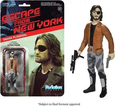 $16 • Buy Escape From New York Snake Plissken Version 1 In Jacket Action Figure