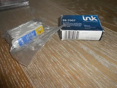 £3.99 • Buy 2x Epsom Stylus 790/825/780  BB-T007 & E-007 Black Ink Cartridges 