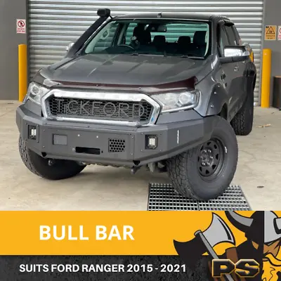 Ps4x4 Predator Bull Bar To Suit Ford Ranger 2015 - 2021 Px2 Px3 Adr Approved • $1149