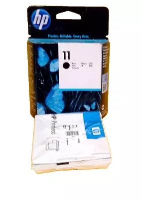 Genuine OEM HP 11 Black C4810A Printhead  Ink Bulk Packaging FREE SHIPPING • $109.99