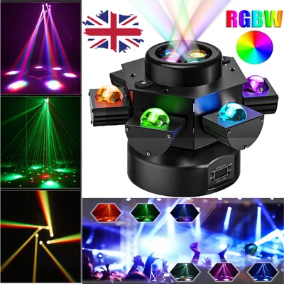 £119.99 • Buy 200W Beam 10 LED Laser Moving Head Stage Lighting DMX Strobe DJ Club Party Light