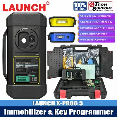 LAUNCH X431 X-PROG 3 Car Key Prog-rammer Immobilizer Scan Tool Smart Key EEPROM • $539