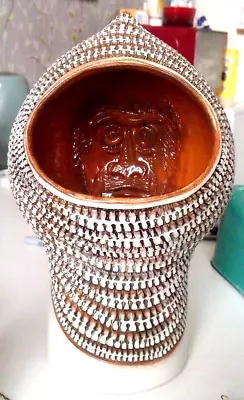 £650 • Buy RARE Vintage Poole Pottery Atlantis HELMET LAMP. 11.75  Tall Guy Sydenham