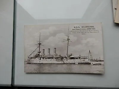 HMS Highflyer  Sunk  SS Kaiser Wilhelm Der Grosse White Mark Near Stern  • $29.83