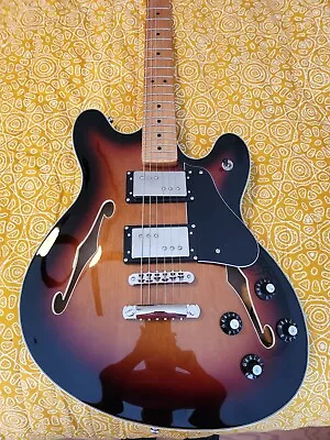 $359 • Buy Fender Squier Classic Vibe Starcaster Semi Hollowbody Electric Guitar - Mint    