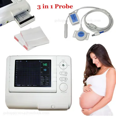 CMS800G Fetal Monitor Real-time Acquire FHRTOCOFMOV Color LCD Ultrasound • $459